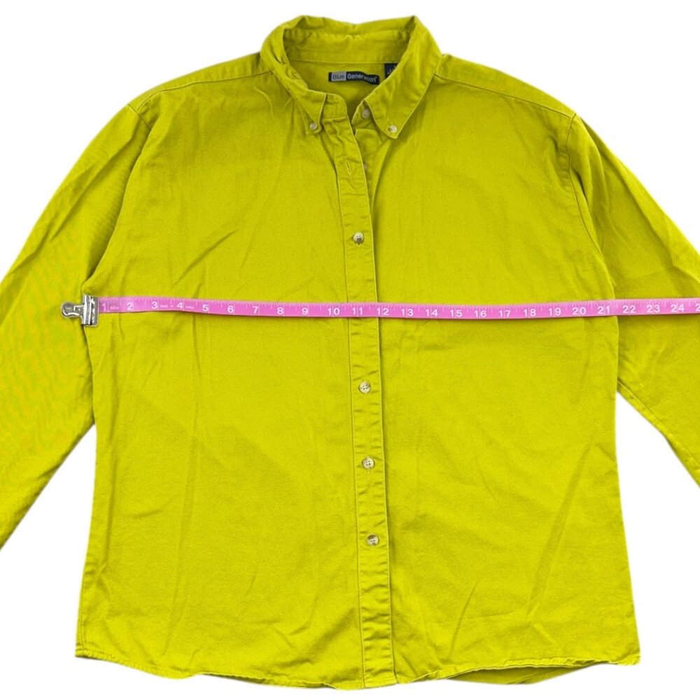 Blue Generation Long Sleeve Button Down Shirt - Picture 10 of 11